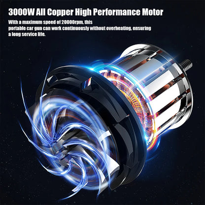 30Bar Wireless High Pressure Car Wash Gun