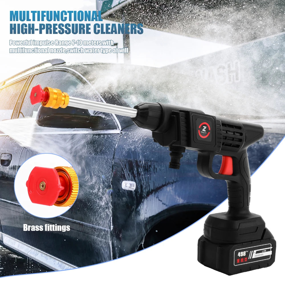 30Bar Wireless High Pressure Car Wash Gun