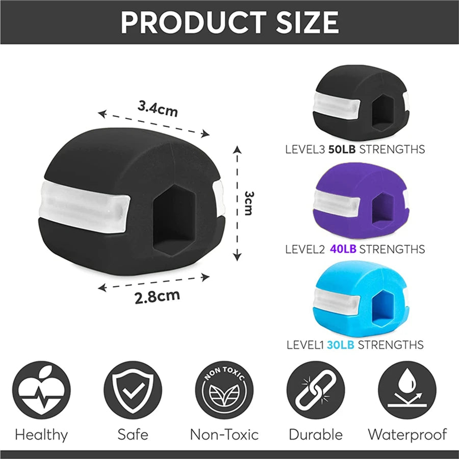 5 pieces of  Gel Jaw Exercise Line Ball