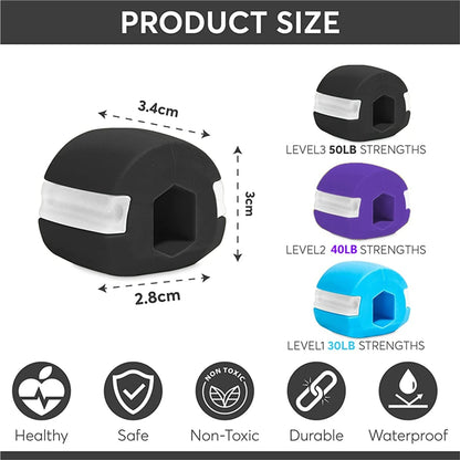 5 pieces of  Gel Jaw Exercise Line Ball